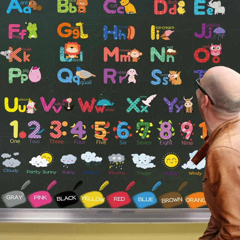 Animal ABC Stickers Removable Wall Stickers