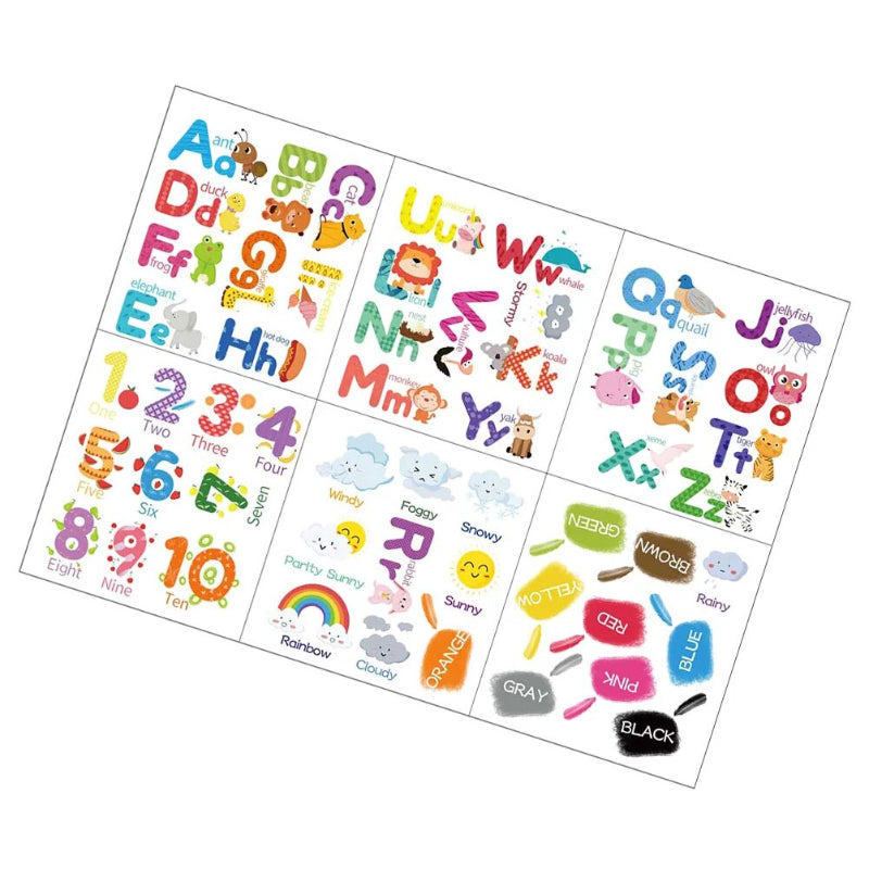 Animal ABC Stickers Removable Wall Stickers