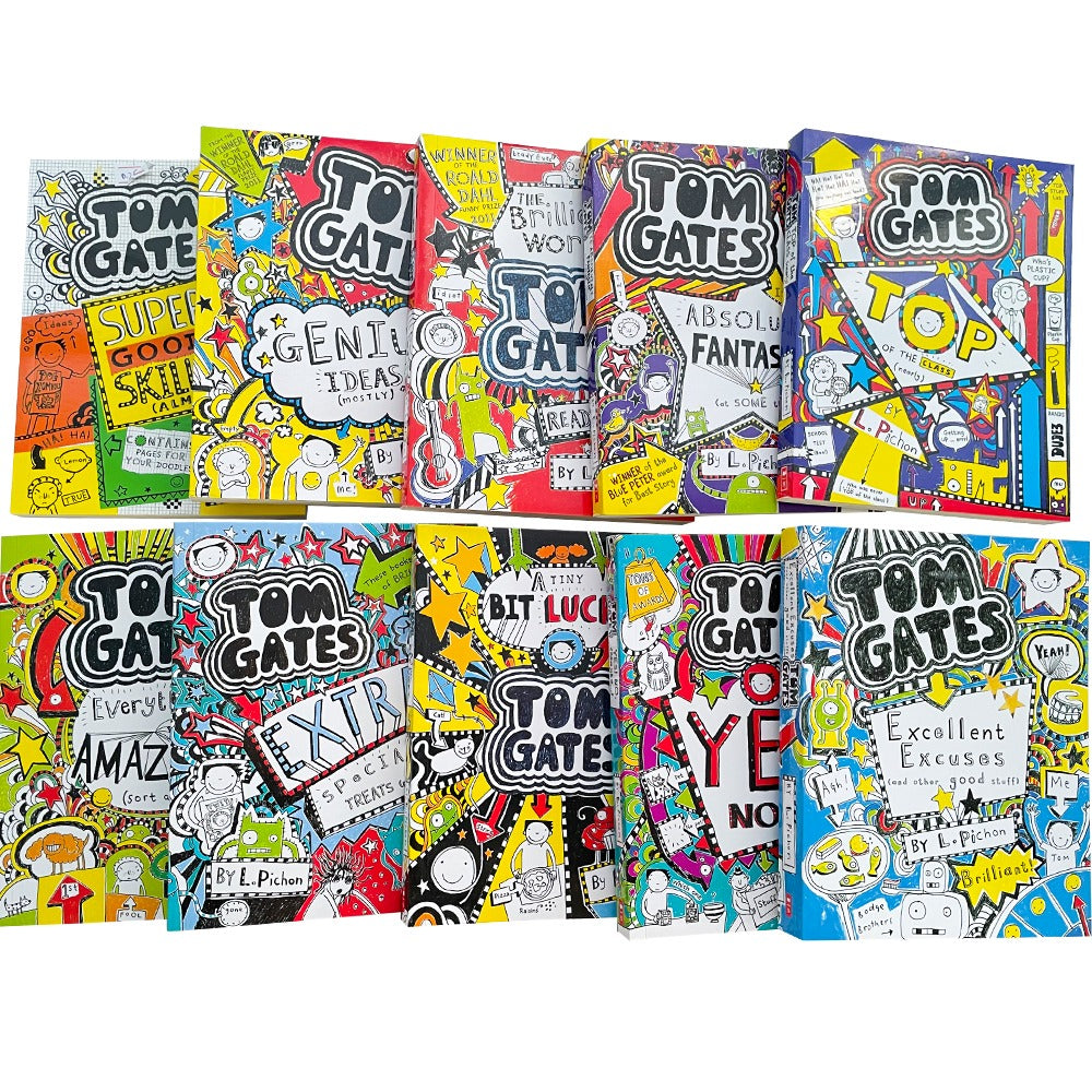 Tom Gates Yes No English Book Sets For Children