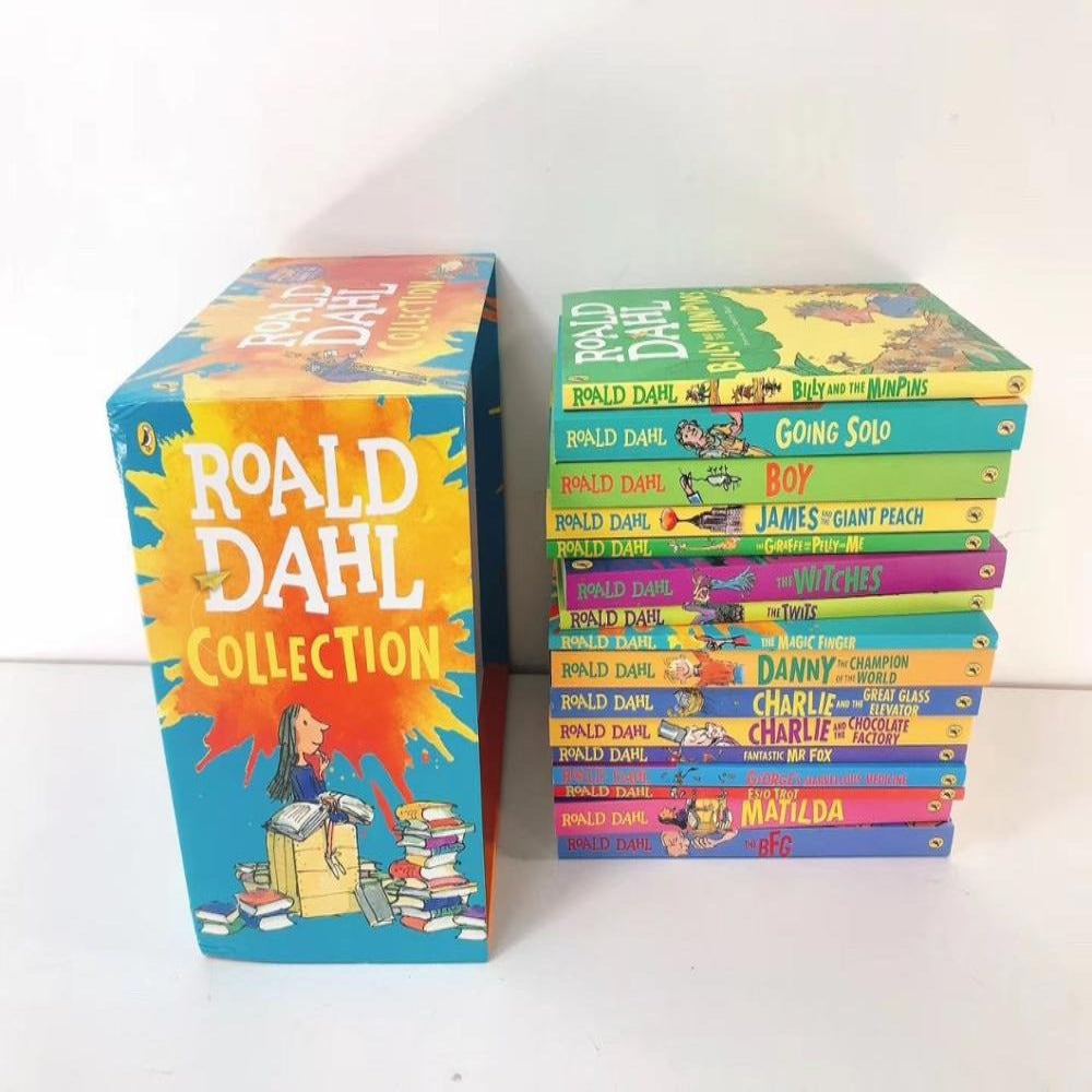 Roald Dahl Collection Children's Reading Book (Set of 16) – My Little  Alphabet