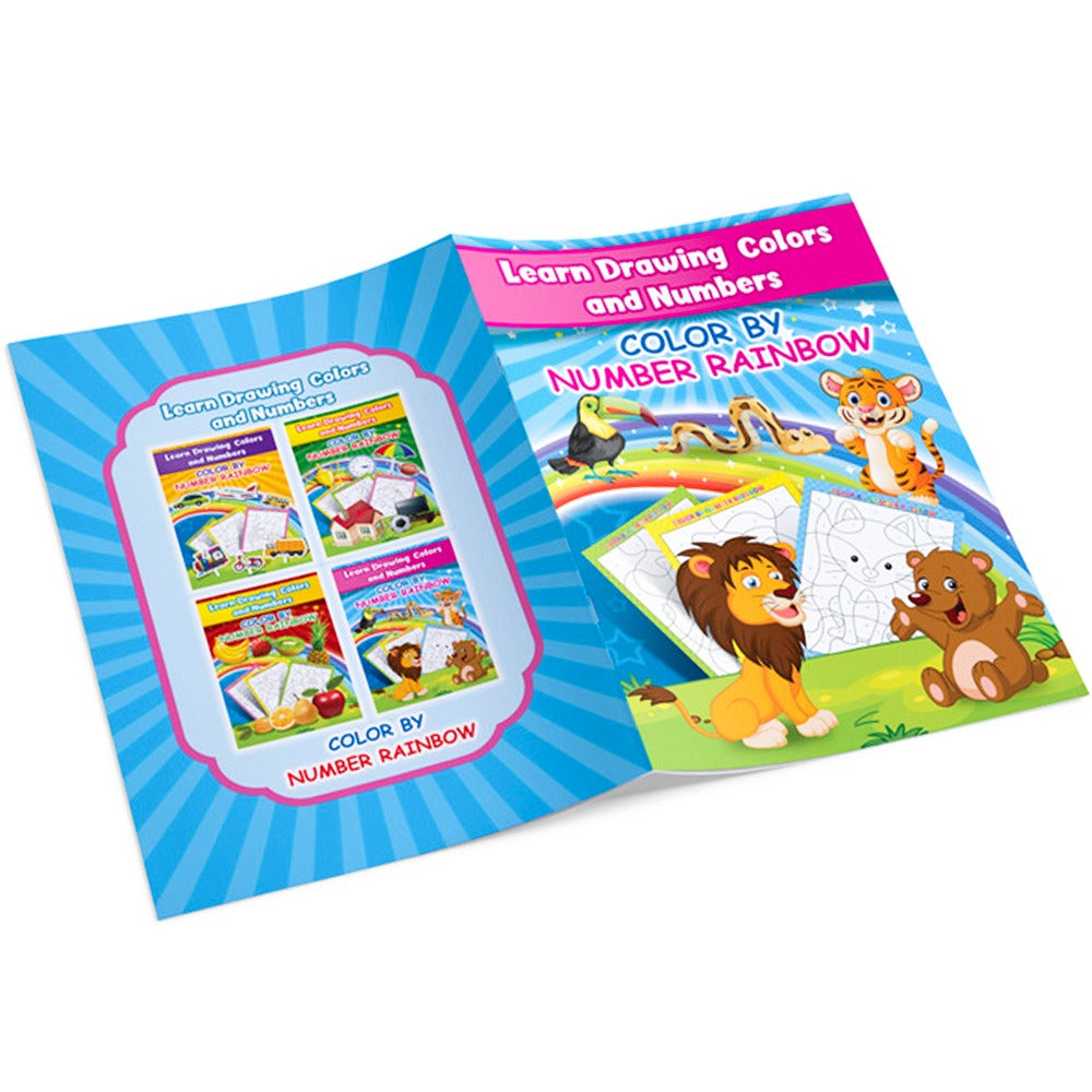 Draw Coloring by Numbers for Children