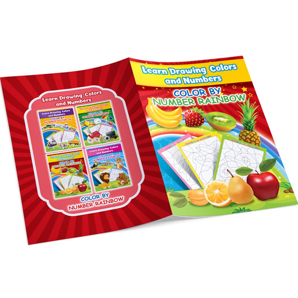 Draw Coloring by Numbers for Children