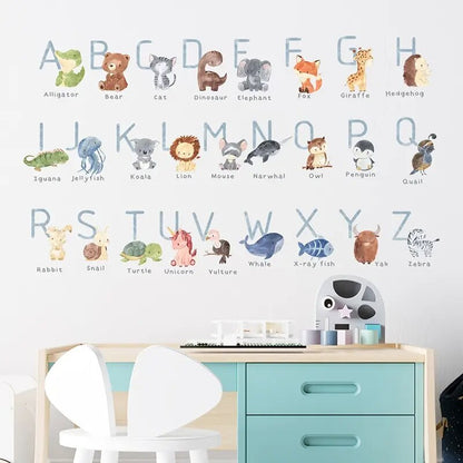 ABC Alphabet Stickers For Kids Room