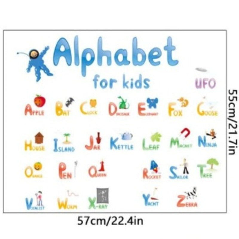 Alphabet Words Wall Stickers