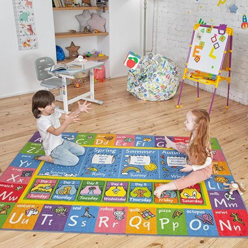 Multifunctional Educational Area Rug