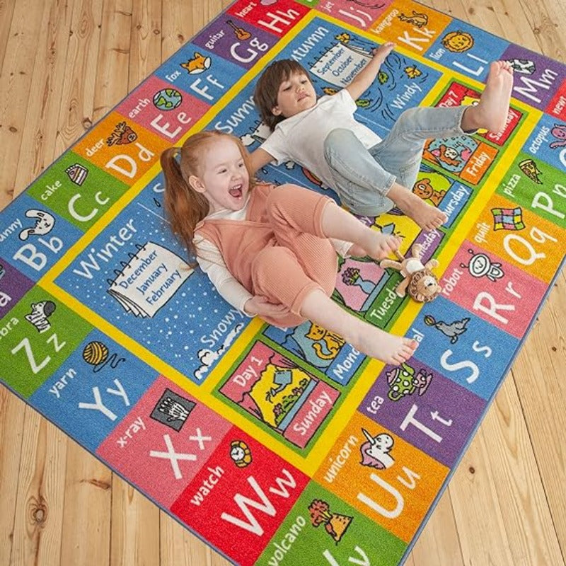 Multifunctional Educational Area Rug