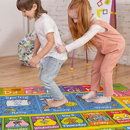 Multifunctional Educational Area Rug