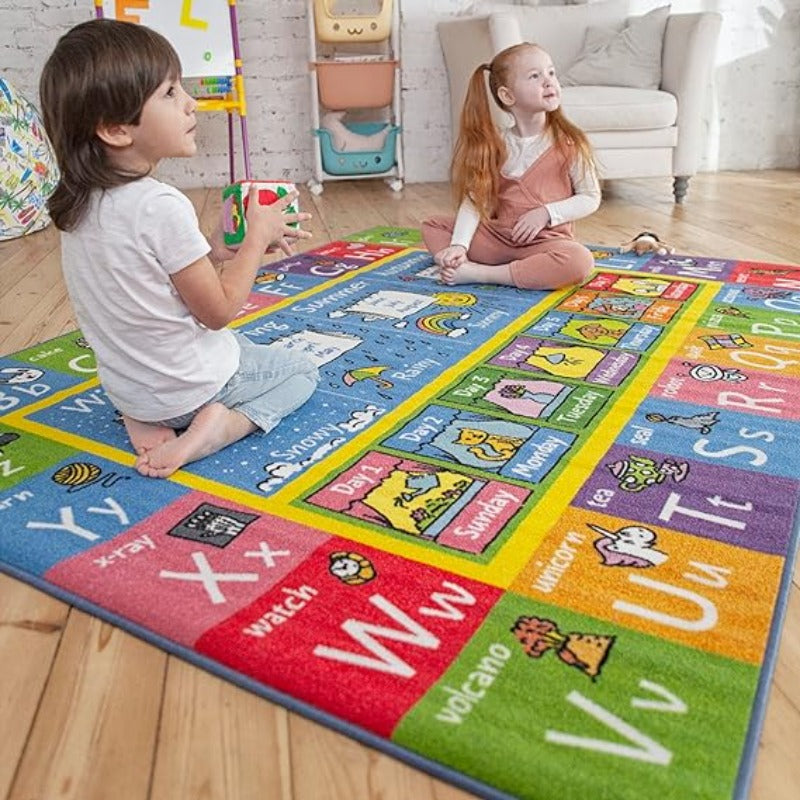 Multifunctional Educational Area Rug