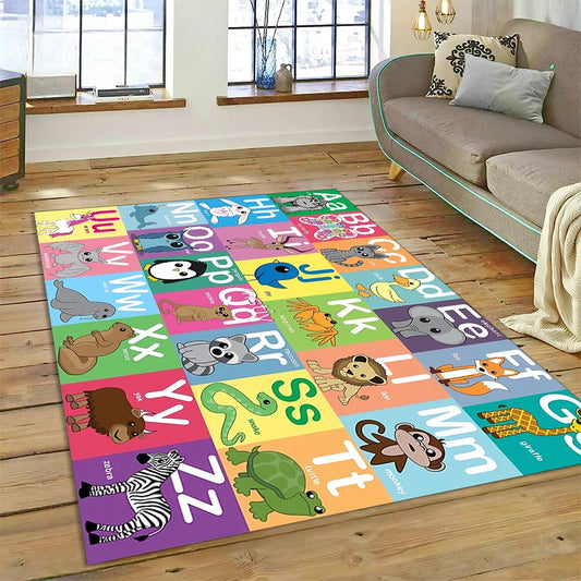 Numbers And Alphabet Educational Playmats