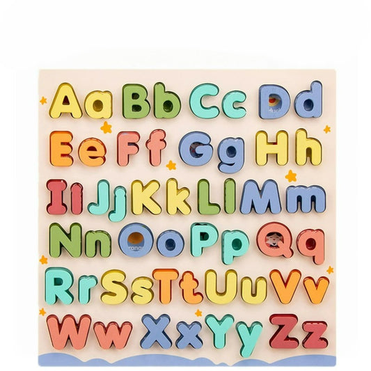 Uppercase And Lowercase Alphabet Puzzle