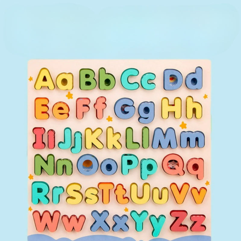 Uppercase And Lowercase Alphabet Puzzle