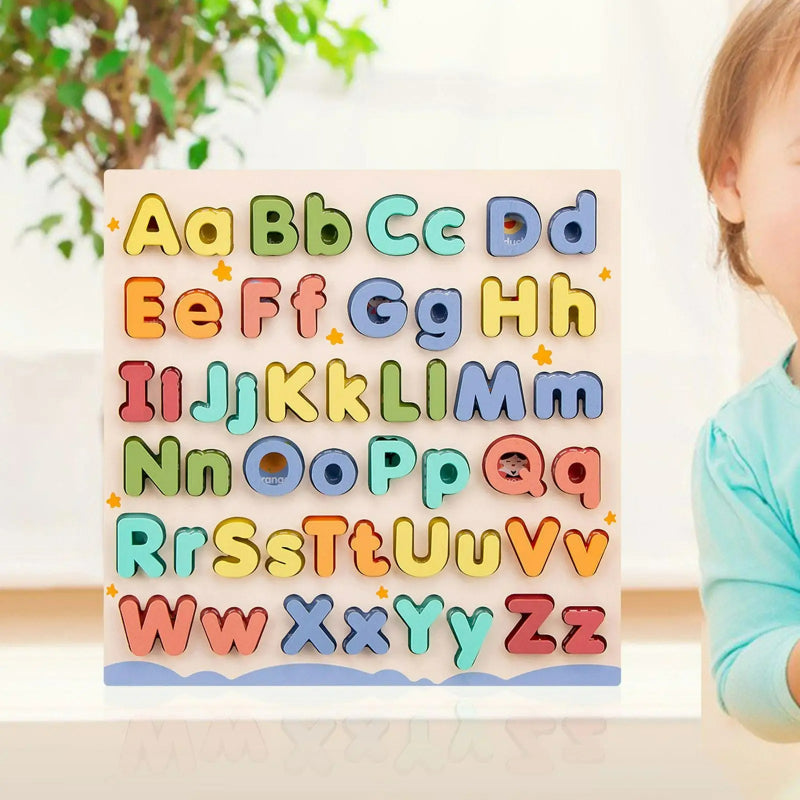 Uppercase And Lowercase Alphabet Puzzle