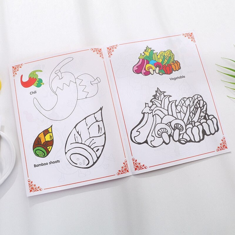 Montessori Coloring Book – My Little Alphabet