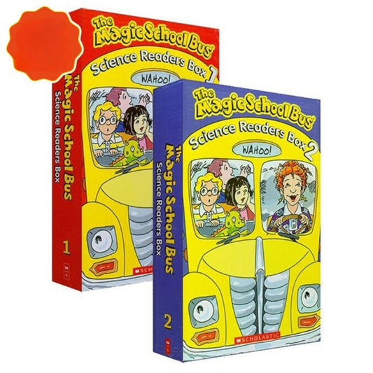 Magic School Bus Educational Science Book Set  For Children