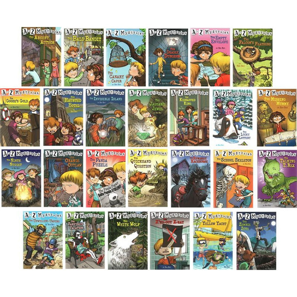 A To Z Mysteries English Books For Children