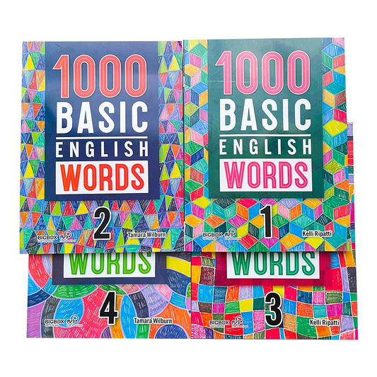 Basic Word Learning Textbook (Set of 4 Books)