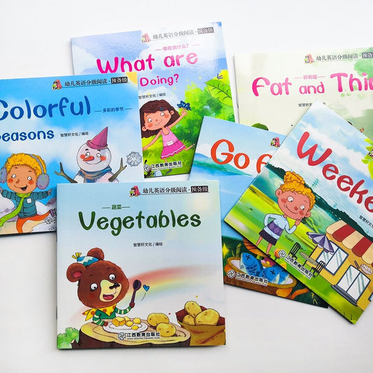 Children English Preschool Picture Reading Books