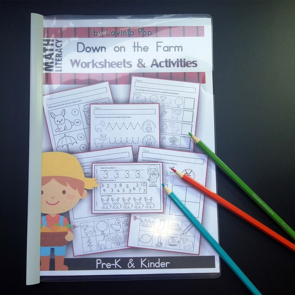 Kindergarten English Practice Book