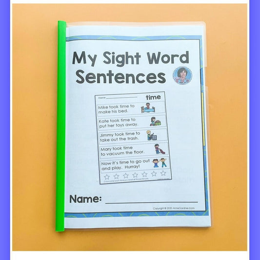 Practice Coloring Interactive Sight Task Phrase