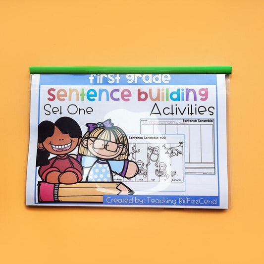 Sentence Building Worksheets for Children