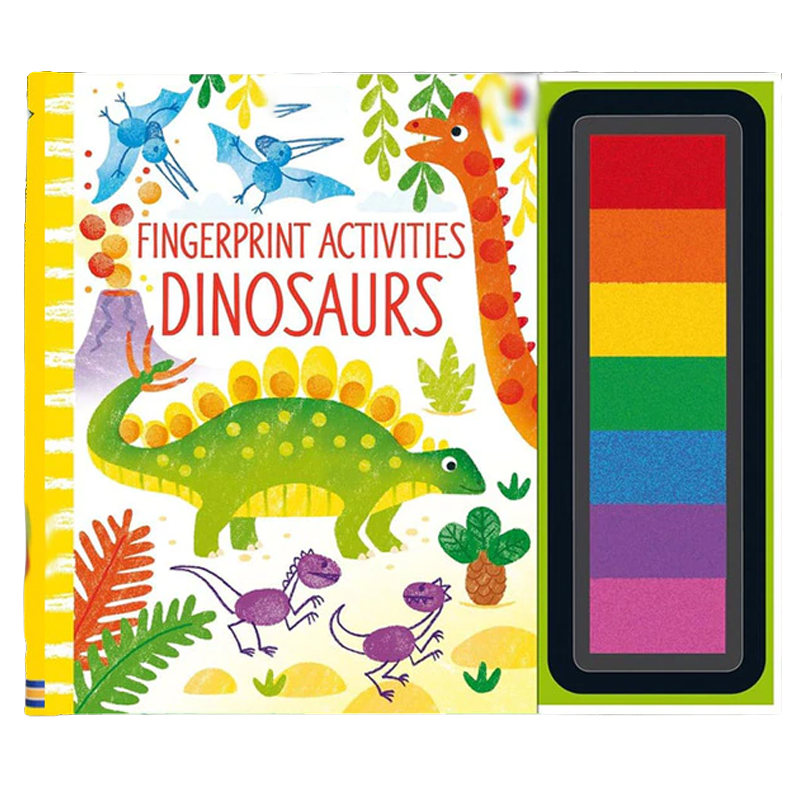 Creative Finger Painting Picture Book With Washable Colors