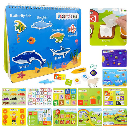12 Subjects Folder For Preschool Learning For Children