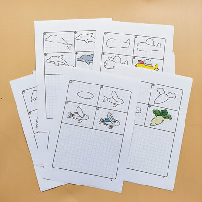 Montessori Drawing Paper