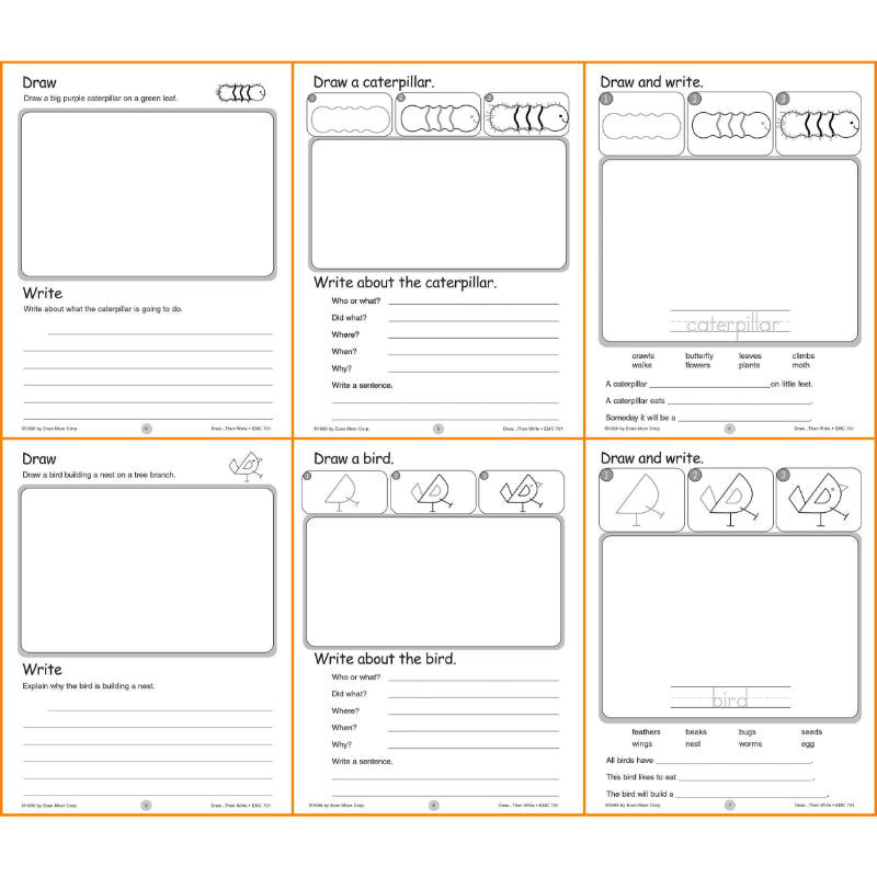 Draw And Write Games Activities