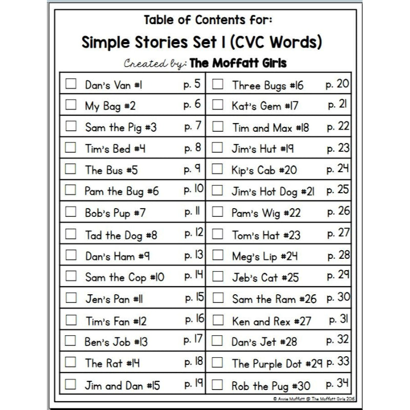 English Phonic Stories Book