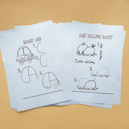 Kids Drawing for Workbooks