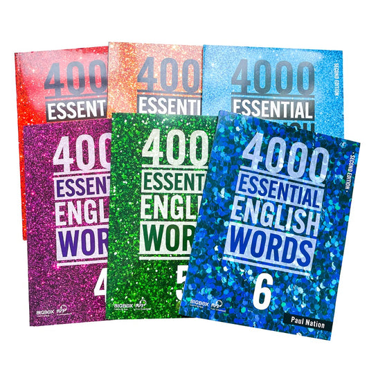 4000 English Core Words Book for Children (Set of 6)