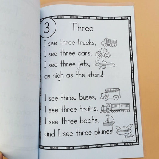 Number-Color Word Poems