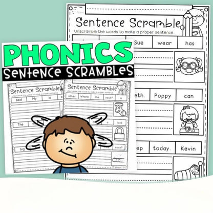 Phonics Sentence for Kindergarten