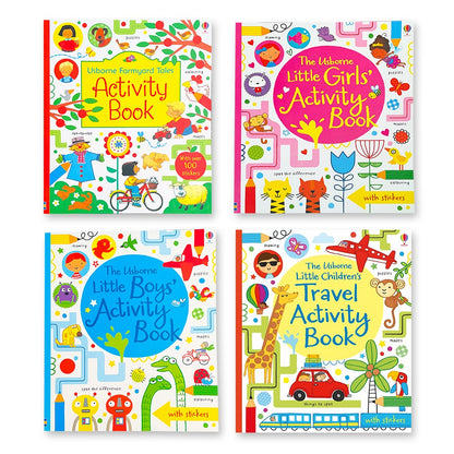 Educational Scene Puzzle Game With Stickers For Children