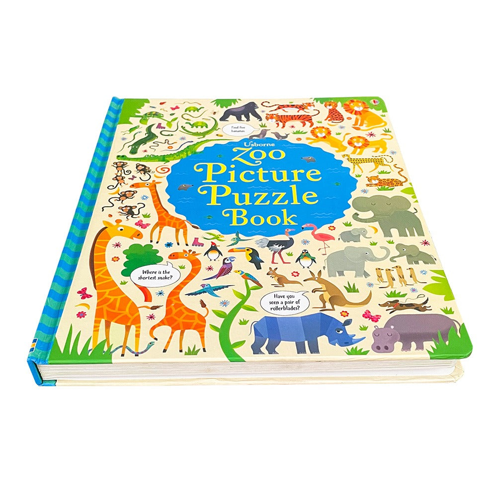 Zoo Picture Puzzle Book For Children