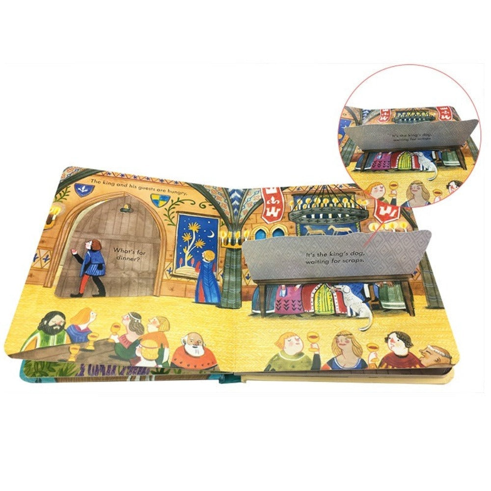 Peep Inside The Castle English Board Books For Children