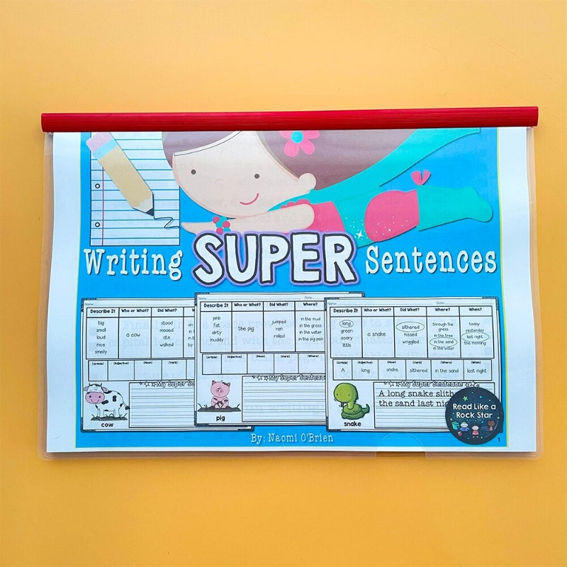 Writing Super Detailed Sentences Workbook